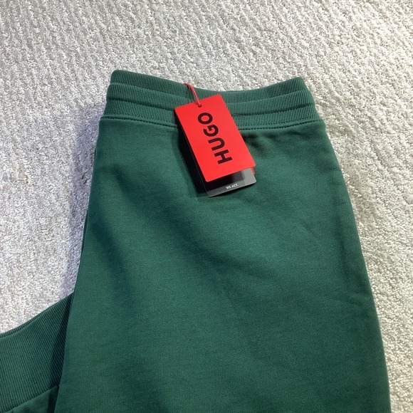 Hugo Boss Other - Hugo Boss Dapozip Mens Open Green Jersey Jogger Sweatpants Size L NWT